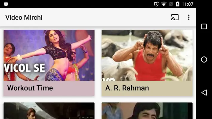 Video Mirchi android App screenshot 0